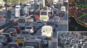 İstanbul'da Tatil Mevsiminde Trafik Kâbusu: Yoğunluk %72'ye Ulaştı!