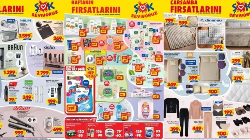 1-7 Ekim 2025 Kataloğu'nda Fırsatlar Çığ Gibi: Sofben'den Süpürgeye, Ayakkabılıktan Ütüye Her Şey Yok Pahasına!