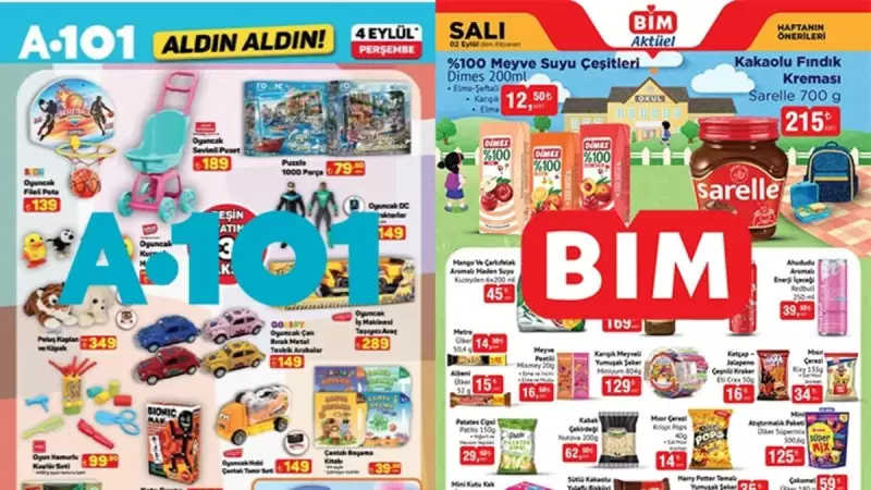 11-16 Eylül İndirimleri: A101 ve Bim'de Bu Hafta Kapış Kapış Ürünler!