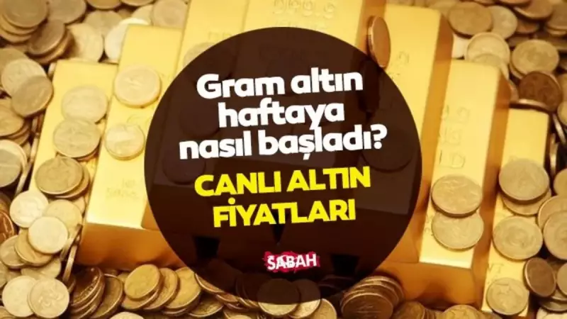 22 Eylül Altın Fiyatları: Gram Altın Haftaya Fırtınalı Başlangıç Yaptı! Çeyrek, Yarım ve Tam Altın Ne Kadar?
