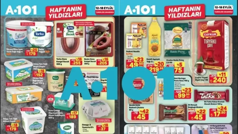 A101'de Fırsat Geçidi: 12-18 Eylül Aktüel Ürünlerle Ev Bütçenize Nefes Aldırın!