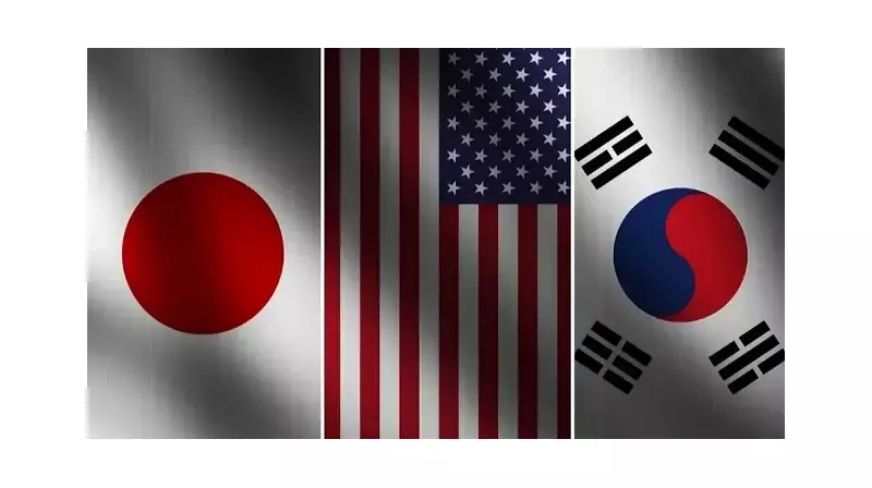 ABD, Japonya ve Güney Kore'den Tarihi Adım: Üçlü Güvenlik Ekseni Kuruluyor!