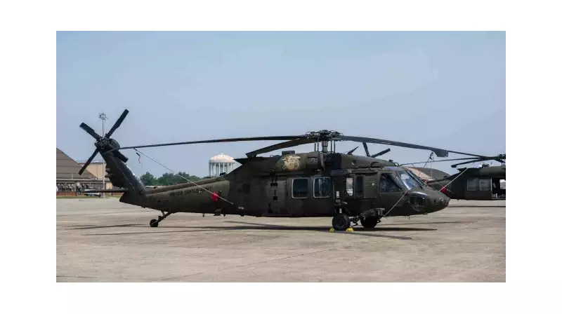 ABD'de Feci Helikopter Kazası: Eğitim Uçuşundaki Helikopter Düştü, 4 Asker Hayatını Kaybetti