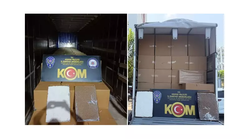 Adana'da Tarihi Operasyon: 7.5 Milyon Liralık Kaçak Makarna Ele Geçirildi!