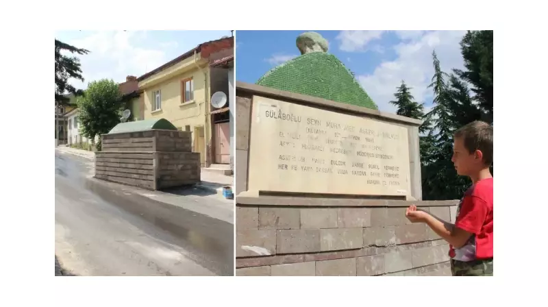 Afyonkarahisar'da Yolun Ortasındaki Tübe: 63 Yıldır Bekleyen Mehmetçik Anısına Dokunaklı Hikaye