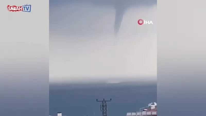 Akdeniz'in Nefes Kesici Hortumu: Mersin Açıklarında Görüntülendi!