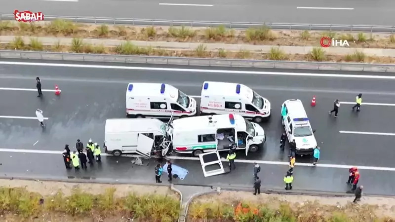 Aksaray'da Acı Tablo: Jandarma Aracına Çarpan Minibüste Can Pazarı - 2 Asker Şehit, 1 Vatandaş Hayatını Kaybetti