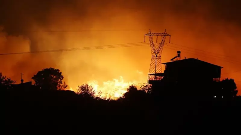 Alanya ve Milas'ta Orman Yangını Alarmı! Alevler Yerleşim Yerlerine Sıçradı