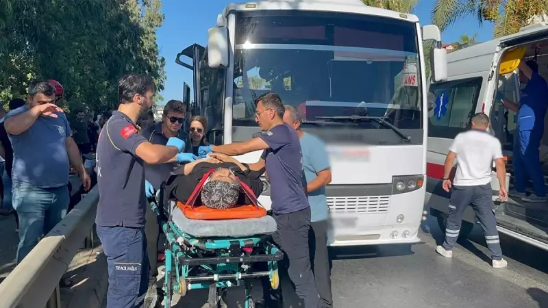 Alanya'da Korkunç Trafik Kazası: Çok Sayıda Yaralı Var!