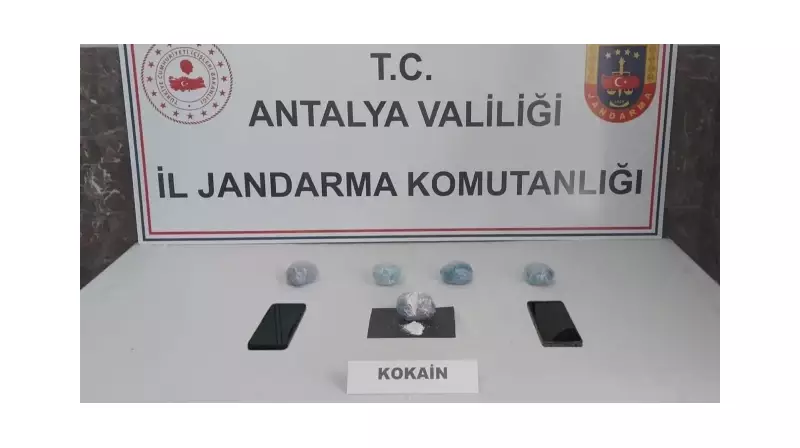 Alanya'da Narkotik Operasyonu: Yarım Kilo Kokain Ele Geçirildi!