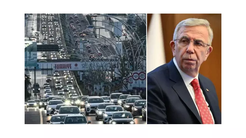 Ankara'da Trafik Kilit! Büyükşehir Belediyesi Çözümde Yetersiz Kaldı