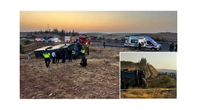 Şanlıurfa'da Otobüs Kazası: 27 Yolcu Yaralandı, Şok Eden Görüntüler!