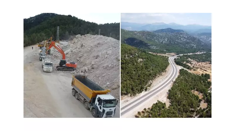 Antalya-Konya Karayolu'nda Ulaşım Felci! Yol Çalışması Nedeniyle Trafik Durma Noktasında