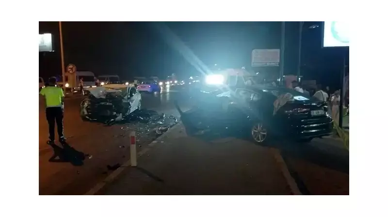 Antalya'da Feci Kaza! Seri Kaza Zincirinde Ölü ve Yaralılar Var