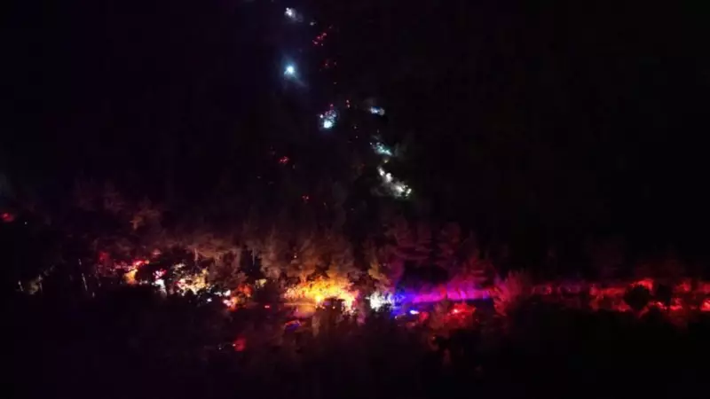 Antalya'yı Saran Alev Çemberi: Serik'teki Orman Yangını Büyüyor!