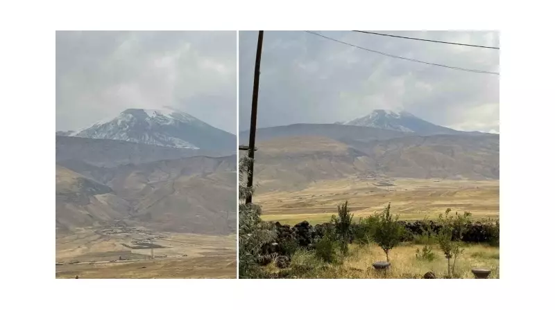 Ağrı Dağı'nda Erken Beyazlık: Kışın Soğuk Nefesi Kapıda mı?