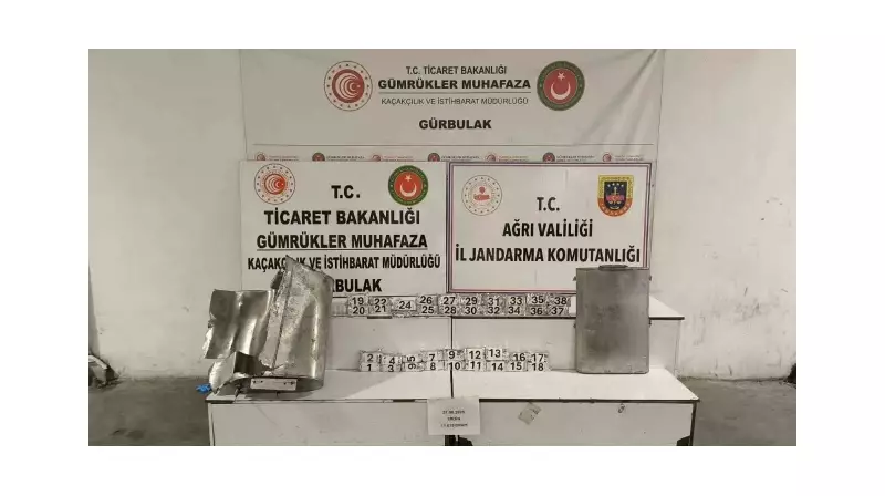 Ağrı'da TIR Yakıt Deposunda 11 Kilo Eroin Ele Geçirildi! Dev Operasyonda Büyük Vurgun