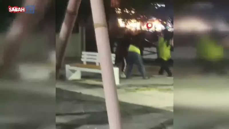 ATM'deki Kadını Gasp Etmeye Kalkan Şüpheli, Kameralara Yakalandı ve Gözaltına Alındı!