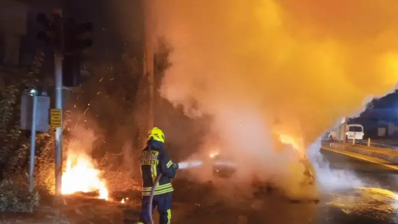 Aydın'da Dehşet Saçan Patlama: Her Yer Alev Alev!