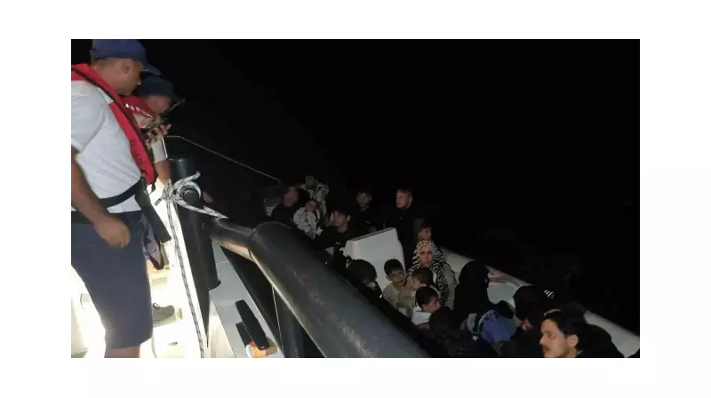 Aydın'da Dramatik Kurtarma: 17 Düzensiz Göçmen Zorlu Şartlardan Kurtarıldı!