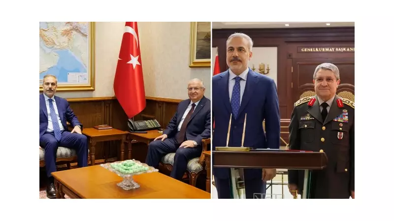 Bakan Fidan'dan Güler'e Sürpriz Ziyaret: Savunma ve Diplomaside Güçlü İş Birliği Mesajı