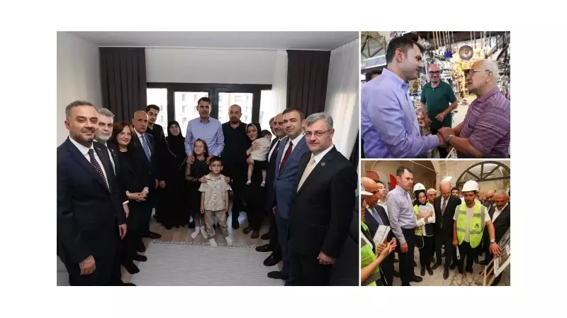 Bakan Kurum'dan Müjde: Her Evde Huzur ve Mutluluk İçin Gece Gündüz Demeden Çalışıyoruz!