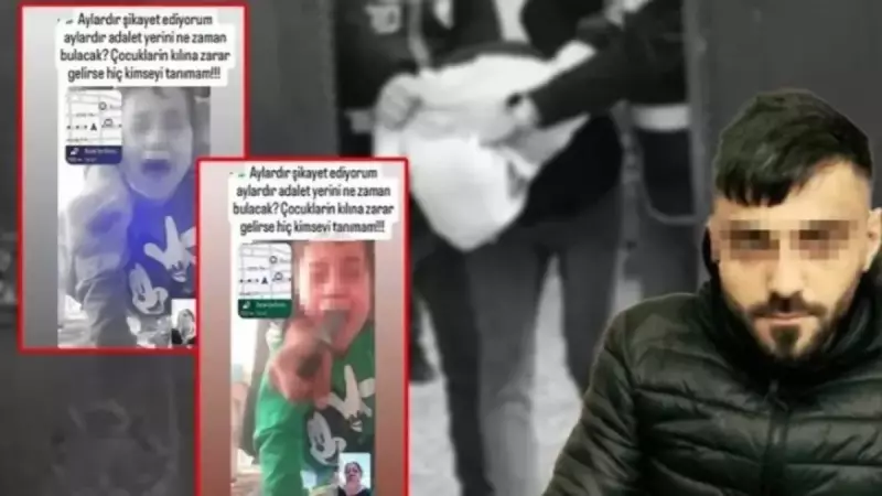 Bıçaklı Dehşet! Çocuklarını Rehin Alan Babadan Kan Donduran Gelişme