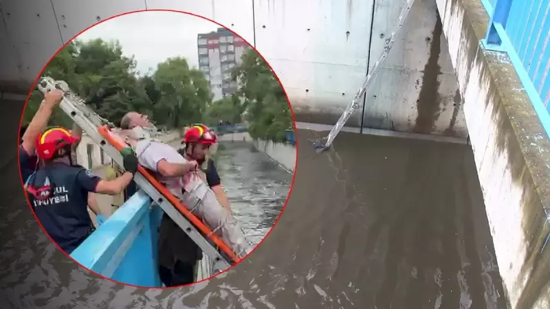 Bakırköy'de Akıl Almaz İş Kazası: İşçi Duvarın İçinde Sıkıştı, Kurtarma Operasyonu Nefes Kesti!