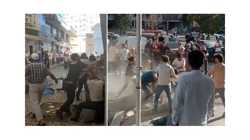 Batman'da Kavga Kamerada: Taş ve Sopalar Havada Uçuştu, 6 Kişi Yaralandı!