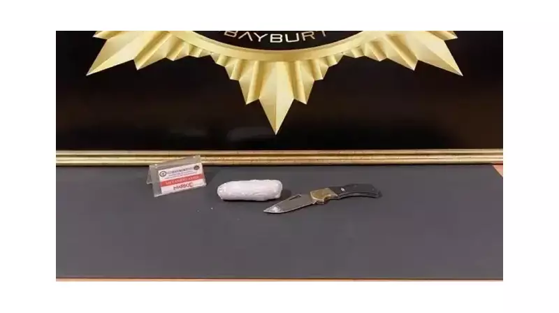 Bayburt'ta Uyuşturucu Operasyonu: İran Uyruklu Şüpheli Tutuklandı!
