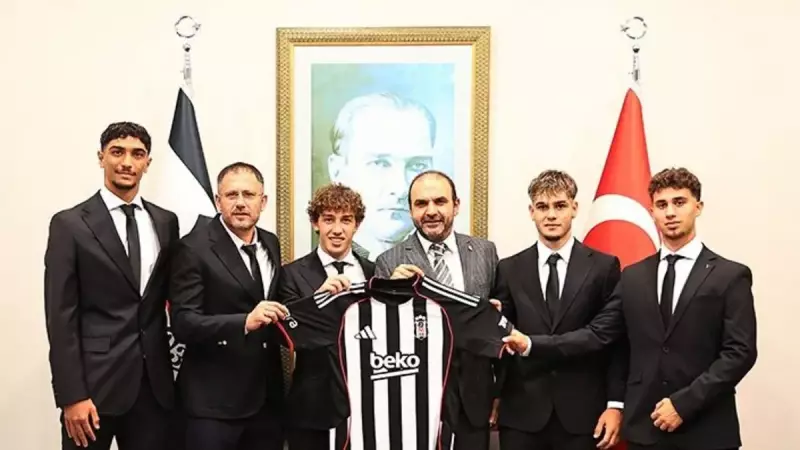 Beşiktaş'ta Gençlik Ateşi! Kartal, 4 Yıldız Adayına Uzun Süreli İmza Attırdı