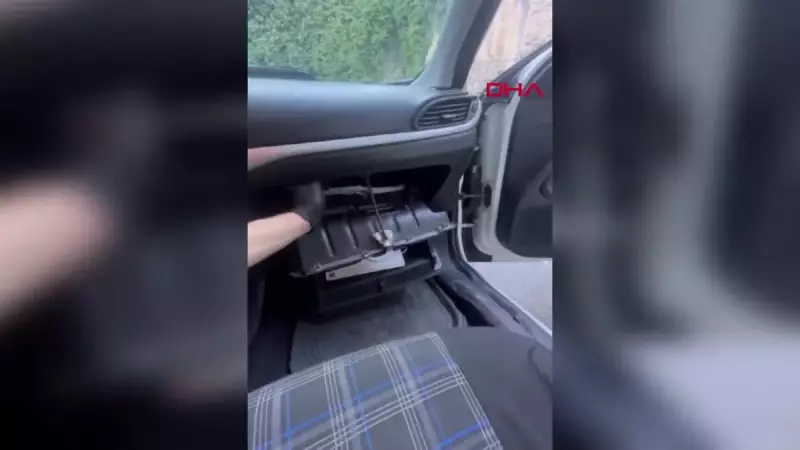 Beşiktaş'ta Gizli Bölmede Bomba Bulgu: Otomobilin Sırrı Çözüldü!