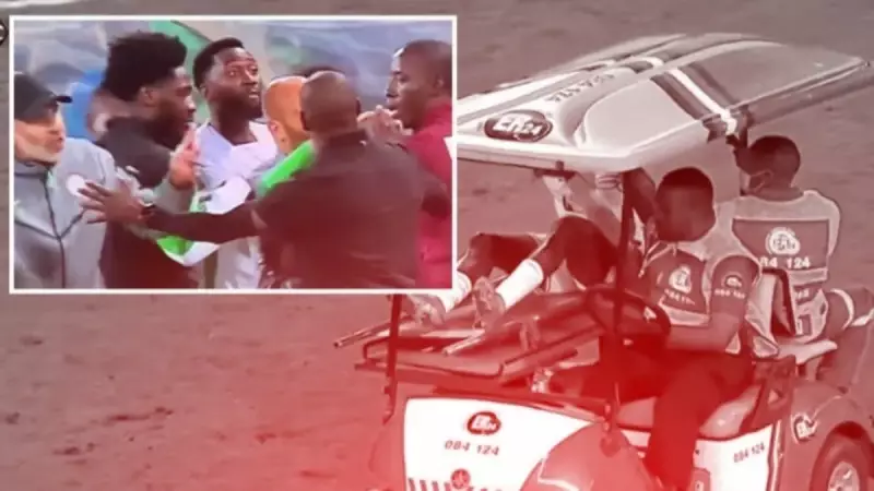 Beşiktaş'ta Şok! Amartey Sakatlandı, Sedyeyle Sahadan Ayrıldı | Tartışma Dolu Anlar