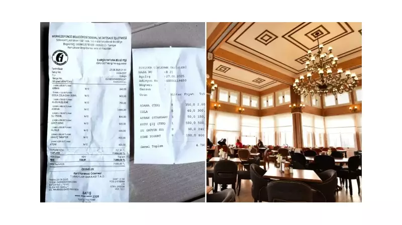 Belediye Yemekhanesinde İki Farklı Fiyat Skandalı! Müşteri Adisyonu Paylaşarak İsyan Etti
