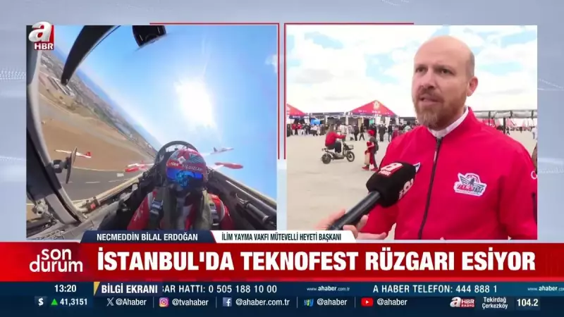 Bilal Erdoğan, Teknofest'te A Haber'e Konuştu: İşte O Özel Açıklamalar