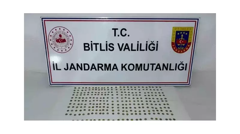 Bitlis'te Tarihi Keşif: Roma Döneminden 500 Antik Sikke Toprağın Derinliklerinden Çıktı!