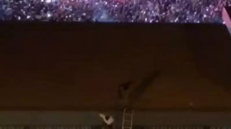 BLOCK3 Konserinde Skandal! Çatıdaki Konsercilere Güvenlik Görevlilerinden Acımasız Müdahale