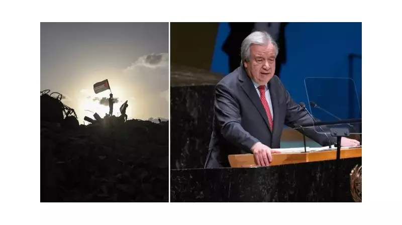 BM Genel Sekreteri'nden Tarihi Çıkış: 'Filistin Devleti Bir Hak, Asla Bir Ödül Değildir!'