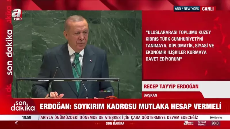 BM'de Tarihi Konuşma: Erdoğan, Gazze'deki Vahşeti Fotoğraflarla Dünyaya Duyurdu