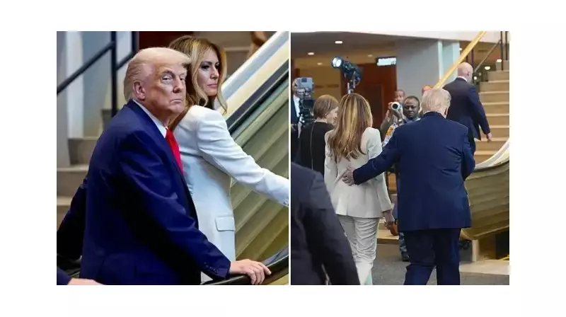 BM'de Trump Kameraman Krizi: Yürüyen Merdiven Diplomasisi Çığırından Çıktı!
