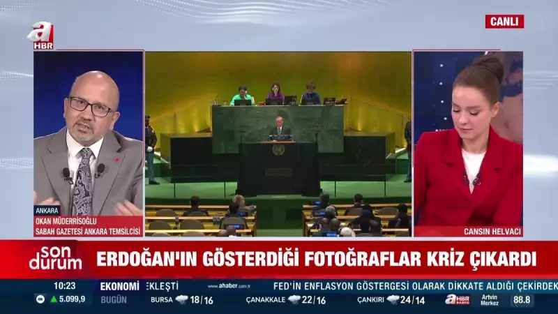 BM'de Yaşanan O Skandal An! Erdoğan'ın Gazze Fotoğraflarına Engel Denemesi