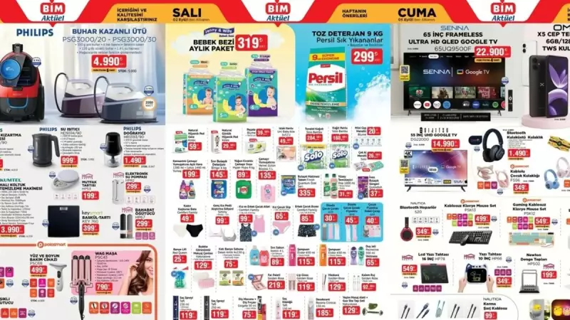 BİM'den Fırsat Geçidi! 2-5 Eylül İndirimleriyle Ev Bütçesine Can Suyu