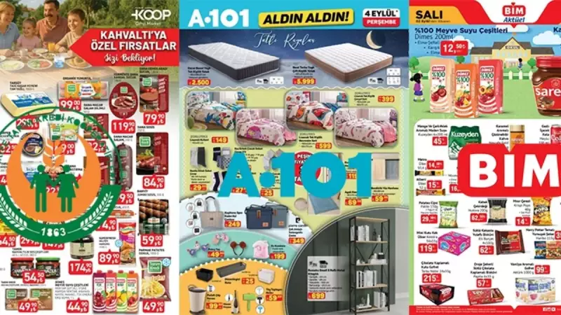 Bu Hafta Marketlerde Fırtına Gibi Esen İndirimler! A101, BİM ve Şok'ta Neler Var?