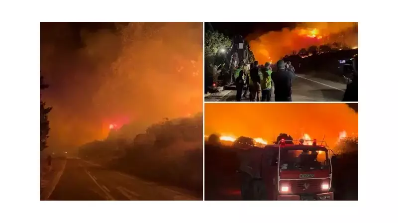 Bursa'da Orman Yangınında Kritik An: Yerleşim Alanları Boşaltıldı, Alevler Kontrol Altında!