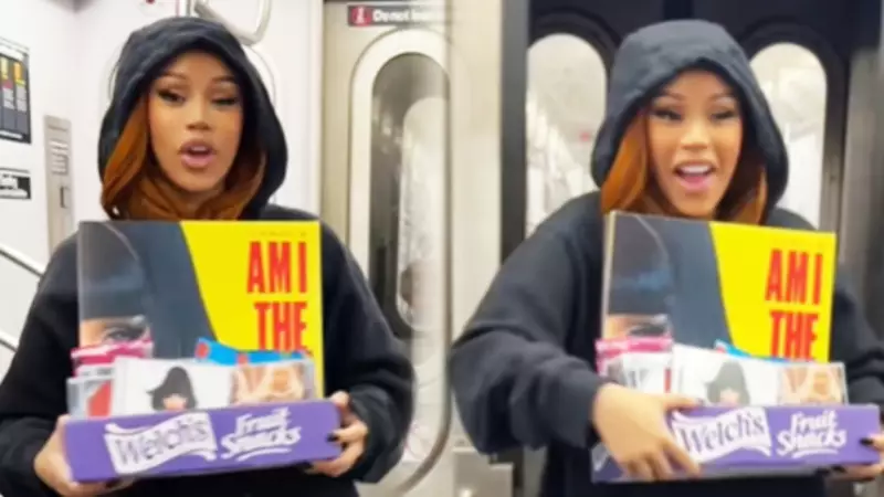 Cardi B New York Metro İstasyonunda Yeni Albümünü Sattı: Hayranlarıyla Buluşma Anları