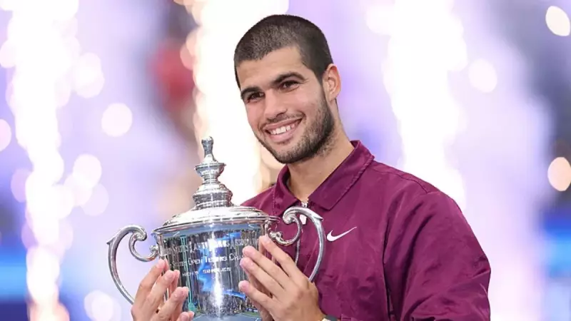 Carlos Alcaraz, ABD Açık'ta Tarih Yazdı! İnanılmaz Finalde Tüm Zamanların Rekorunu Kırdı