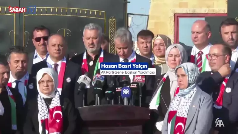 Cumhur İttifakı Heyeti'nden Refah Sınır Kapısı'nda Çarpıcı Gaza Ziyareti: İsrail'in Vahşeti Tüm Dünyaya Duyuruldu