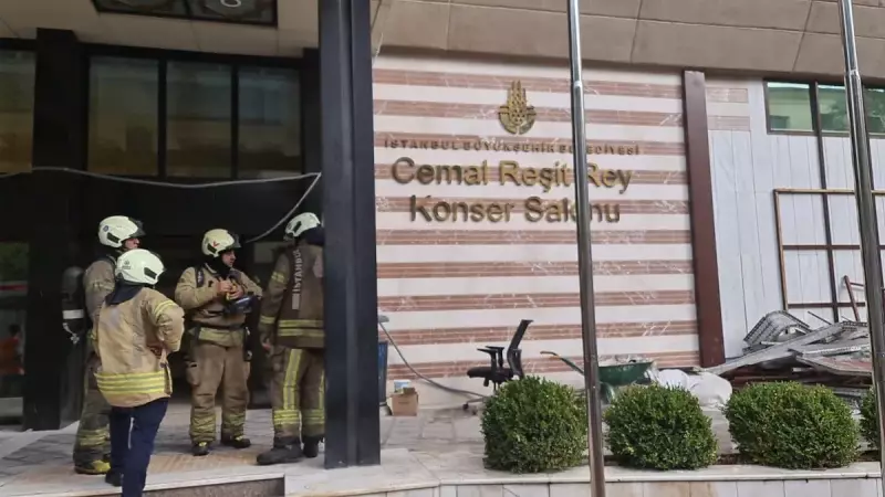 Cumhurbaşkanlığı Kongre ve Kültür Merkezi'nde Restorasyon Faciası: Yangın Korku Dolu Anlar Yaşattı!