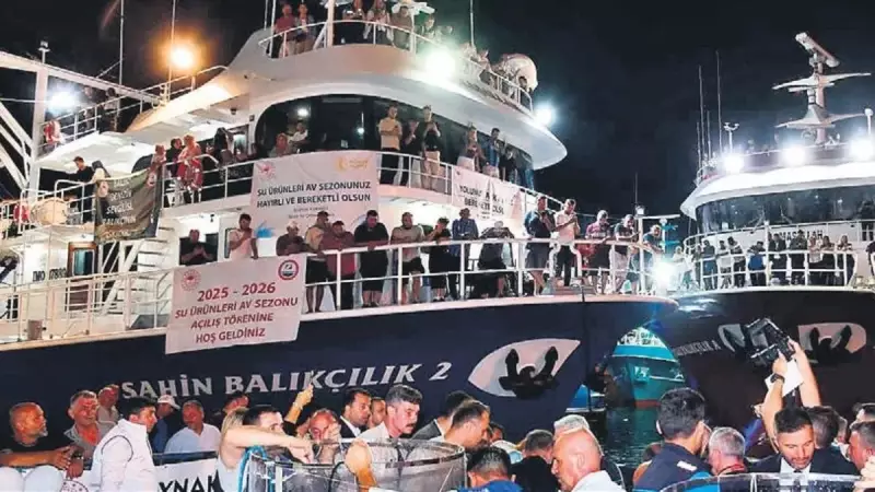 Denizler Şenlendi! Yeni Av Sezonu Coşkulu Törenlerle Açıldı