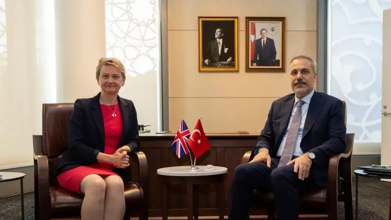 Dışişleri Bakanı Fidan'dan Kritik Görüşme: İngiliz Mevkidaşı Cooper ile Ankara'da Önemli Diplomatik Temas
